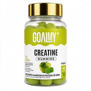 Creatine Goalmy Gummies 60 Gomas Maçã Verde Trustfuel
