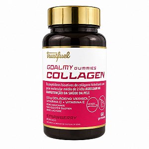 Collagen Goalmy Gummies 60 Gomas Morango Trustfuel