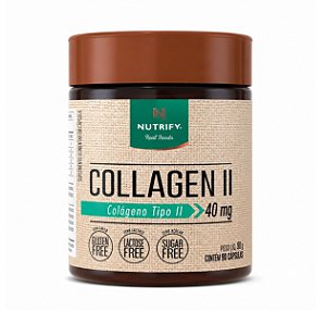 Collagen 60 Cápsulas Nutrify Colágeno Tipo 2
