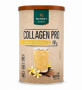 Collagen Pro Hidrolisado Baunilha 450g Nutrify