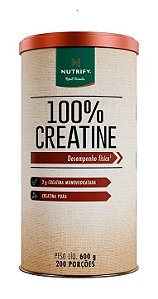 Creatine 100% Monohidratada 600g Nutrify