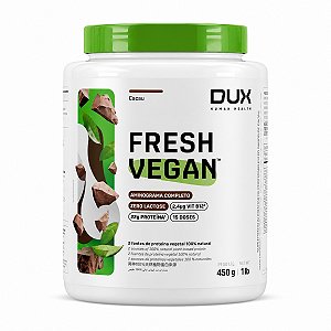 Freshvegan Protein Natural 450g Dux Nutrition Cacau
