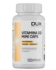 Vitamina D3 2000 Ui 120 Mini Cápsuas Dux