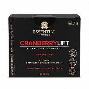 Cranberrylift 20 Sachês Cranberry Essential Nutrition