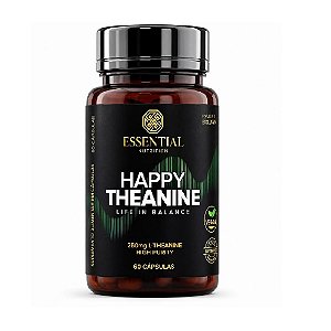 Happy Theanime 60 Cápsulas 250mg L-Teanima Essential Nutrition