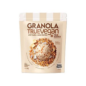Granola True Vegan 200g Coco + Chocolate Branco True Source