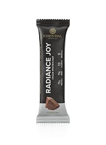 Radiance Joy Barrinha de proteína Vegana Chocolate 50g Essential Nutrition
