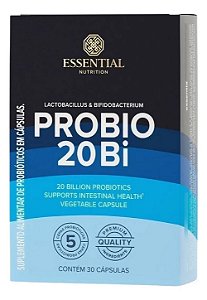 Probio 20bi Probiótico 30 Cápsulas Essential Nutrition
