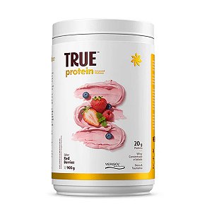 True Protein Advanced Blend Red Berries 900g True Source