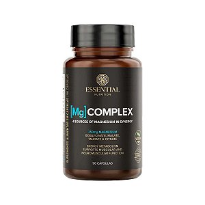 Mg Complex Magnesium Complex 90 Cápsulas Essential Nutrition