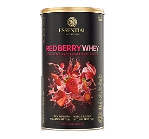 Red Berry Whey Iso Hidro 450g Essential Nutrition