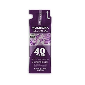 Gel Carbo 40 Carb 56g Açai Juçara Mombora