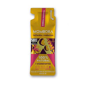 Gel Carbo 30g Castanha De Caju e Maracujá Mombora