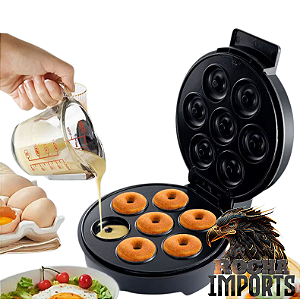 Mini Máquina de Donuts capacidade para 7 Donuts 110 volts 1200wts