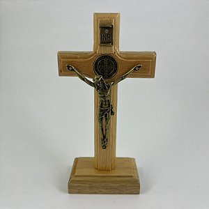 Cruz de Mesa (12 cm) - Ouro Velho (5363)