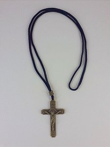 Cordão Pescoço Crucifixo OV (6203)