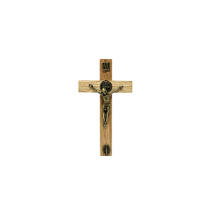 Cruz adesiva madeira 9cm - Exército de São Miguel