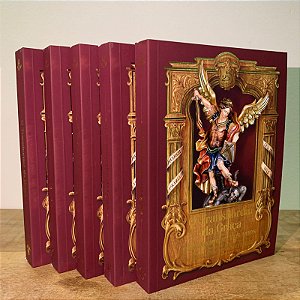 Combo - Box 05 Livros (Quaresma de São Miguel 2022) - O Transbordar da Graça com São Miguel e os Anjos - 40 dias de Aprofundamento e Oração