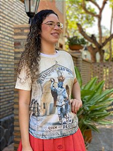 Camiseta Oficial Hesed São Miguel Glorioso - Creme (8594)