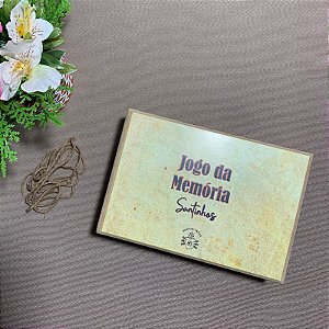 Jogo da Memória 1 - Santinhos em MDF