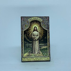 Icone 14cm (14 x 9) Madeira - JESUS MANIETADO