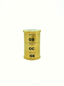 Vaso Santos Óleos Dourado (3 partes) - Ref. 32DT