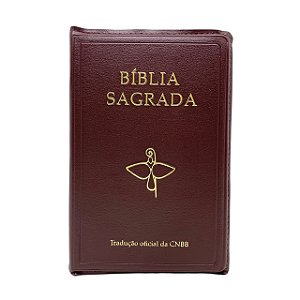 Bíblia Sagrada - Tradução Oficial da CNBB - capa com zíper