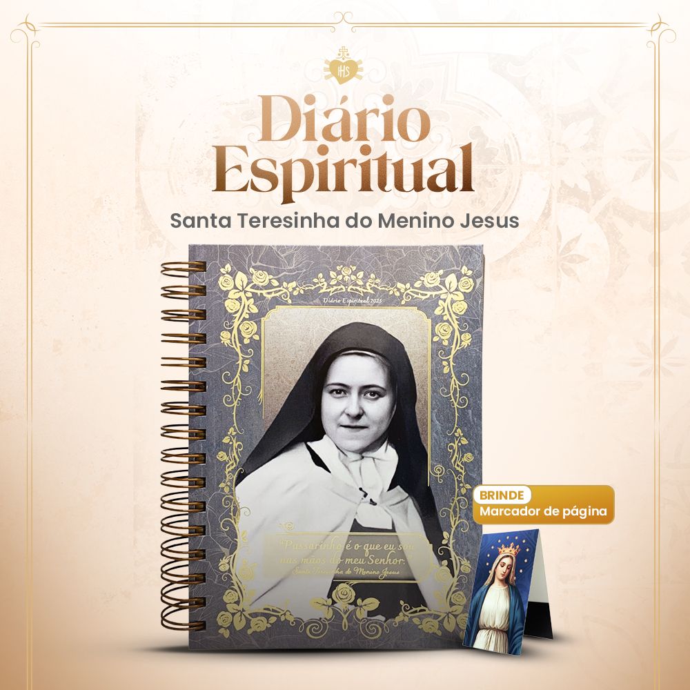 Diário Espiritual 2025 | Hesed - Santa Teresinha do Menino Jesus