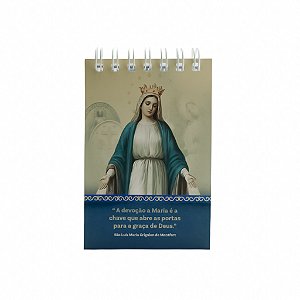 Bloco de Anotação 15x10 - Nossa Senhora das Graças