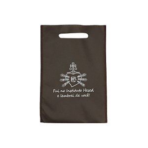 Saquinho TNT presente 19x30 - Marrom Escuro