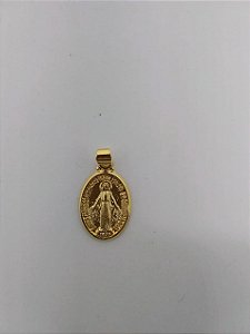 Medalha Milagrosa 18 mm - Dourada