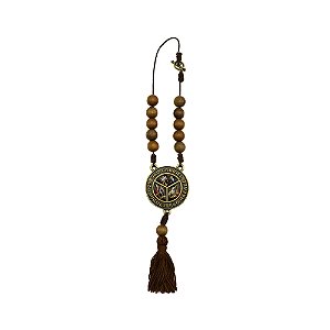 Adorno de Carro Dezena dos Arcanjos Com Tassel