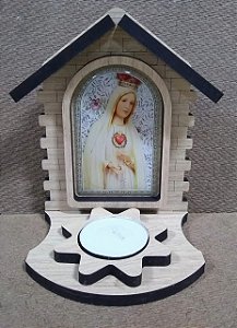 Luminária presépio - Nossa Senhora de Fátima (8164)