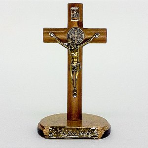 Cruz (12 cm) - Pedestal Redondo (7950)