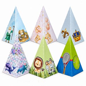 Caixa Piramide Personalizada