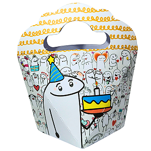 Caixa Nuvem Tema Flork Menino Sem Personalização