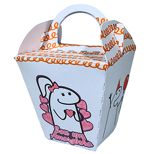 Caixa Sushi Tema Flork Menina Sem Personalização