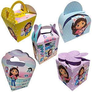 20 Caixinhas Tema Casa da Gaby Sem Personalização