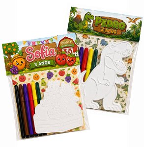 Kit de Pintura com Molde 3d Personalizado