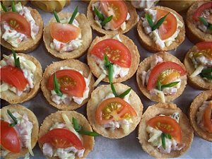 Cactus de presunto e queijo