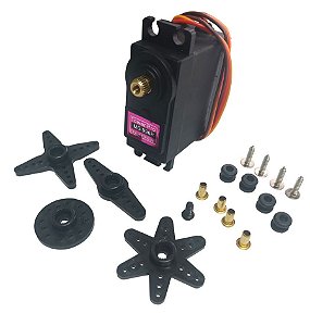 Servo Motor Mg996r Tower Pro Engrenagem Metal