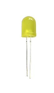 Led Difuso 10mm Amarelo