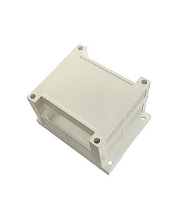 Caixa Plastica para Montagem de Circuitos 115x90x72mm - Suporte Trilho DIN