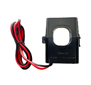 Transformador de Corrente 600/5A Classe 0,5% Bipartido - Diâmetro 36mm
