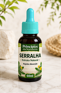 Extrato de Serralha – Princípios da Natureza | Uso Oral | Conta-Gotas | 100% Natural | 60 ML