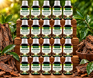 Kit 20 Extratos de Barbatimão – Princípios da Natureza | Uso Oral | Conta-Gotas | 100% Natural | 30 ML
