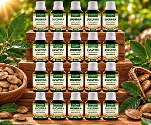 Kit 20 Extratos de Semente de Sucupira - Princípios da Natureza | Uso Oral | Conta-Gotas | 100% Natural | 30 ML