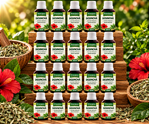 Kit 20 Extratos de Desinchá – Princípios da Natureza | Uso Oral | Conta-Gotas | 100% Natural | 30 ML