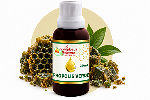 Própolis Verde – Princípios da Natureza | Uso Oral | Conta-Gotas | 100% Natural | 30 ML