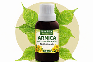 Extrato de Arnica – Princípios da Natureza | Uso Oral | Conta-Gotas | 100% Natural | 30 ML